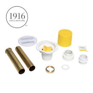 Oatey® FTD5135P 1916 Collection PVC Universal Freestanding Tub Drain Kit