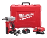 Milwaukee® M18™ ProPEX® 2632-22XC Compact Cordless Expansion Tool Kit, 3/8 to 1-1/2 in Tubing, 18 VDC, Li-Ion Battery