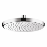 Hansgrohe 26465001 Croma 220 AIR 1-Jet Shower Head, (1) RainAir Spray, 2.5 gpm Maximum, Rain Shower Head, Polished Chrome