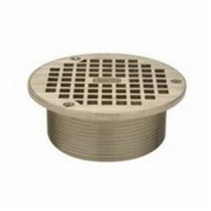 Zurn® ZN400-6B Type B Adjustable Round Strainer Top, 8 sq-in