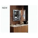 Kohler® 99003-TLC-NA Verdera® Lighted Medicine Cabinet, 20 in OAW x 30 in OAH, Anodized Aluminum
