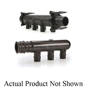 Uponor Q2241050 1 in EP Branch Multi-port Tee, 4 (1/2 in) outlets