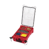 Milwaukee® PACKOUT™ 48-22-8435 Compact Impact-Resistant Tool Organizer, 4.61 in H x 15.24 in W, Polymer, Red