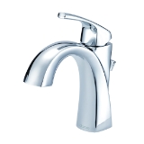 Gerber® D225018 Vaughn® Lavatory Faucet, 1.2 gpm Flow Rate, 4-1/8 in H Spout, 1 Handle, Metal Pop-Up Drain, Polished Chrome