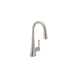 Moen® 9126SRS Kurv™ Pulldown Kitchen Faucet, 1.5 gpm Flow Rate, Spot Resist™ Stainless, 1 Handle, 1 or 3 Faucet Holes