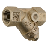 WATTS® 0379110 LF77S1 Wye Strainer with #20 Mesh 304 Stainless Steel Screen, 3/8 in Nominal, 2-11/16 in OAL, FNPT Connection, EPDM Softgoods