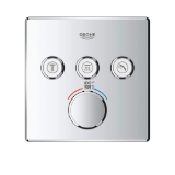 GROHE 29142000 Thermostatic Trim, 9.5 gpm Valve, StarLight® Polished Chrome