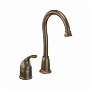 Moen® 4905ORB Bar Faucet, Camerist®, Oil Rubbed Bronze, 1 Handle, 1.5 gpm