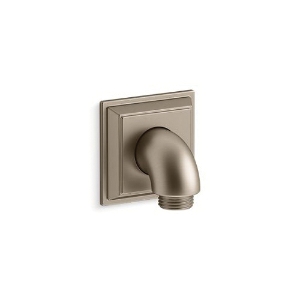 Kohler® 22171-BV Memoirs® Stately Wall Mount Supply Elbow, 1/2 in x G1/2-14 Nominal, NPT End Style, Brass, Vibrant® Brushed Bronze