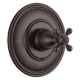 Brizo® T66T038-RB Traditional Valve Trim, 12 gpm Shower, Venetian Bronze