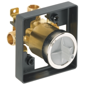 Brizo® R60000-UNBXHF Shower Rough-In Valve, 1/2 in MNPT Inlet x 1/2 in FNPT C Outlet, Forged Brass Body