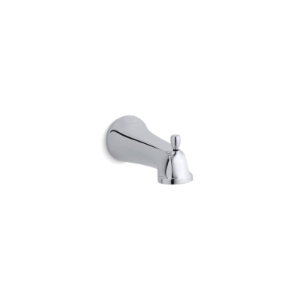 Kohler® 10588-CP Wall Mount Diverter Bath Spout, Bancroft®, Polished Chrome