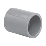 Lasco® 9829-025 Coupling, 2-1/2 in Nominal, Slip End Style, SCH 80/XH, CPVC, FKM O-Ring Seal