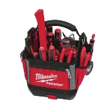 Milwaukee® PACKOUT™ 48-22-8310 Tote, 1680D Ballistic Nylon, Black/Red