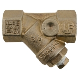 WATTS® 0379110 LF77S1 Wye Strainer with #20 Mesh 304 Stainless Steel Screen, 3/8 in Nominal, 2-11/16 in OAL, FNPT Connection, EPDM Softgoods