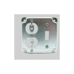 Diversitech 620-411 Cover, 4 in L, (1) Switch/(1) Duplex Receptacle Cover Cover, Steel