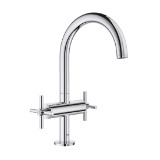 GROHE 18026003 18026_3 Atrio® New Cross Handle, Polished Chrome