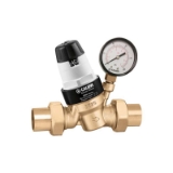 Caleffi 535661HA 535H Pre-Adjustable Pressure Reducing Valve, 1 in, Press, 19 gpm, Forged Brass Body