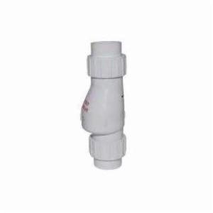 Zoeller® 30-0040 Quiet Check Valve With Union, 1-1/2 in Nominal, Solvent Weld End Style, PVC Body, Rubber Softgoods