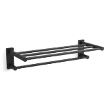 Kohler® 23530-BL K-23530 Parallel® Hotelier, 26-1/16 in L x 10-3/16 in W x 5-15/16 in H, 4 Bars, Matte Black