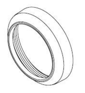 Kohler® 1013469-96 Trim Ring Interface Core Biscuit