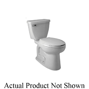 Zurn® Z5535-BWL Toilet Bowl Only, White, Elongated Shape, 12 in Rough-In, 15 in H Rim, 2-1/8 in Trapway