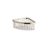 Medium Shower Basket, 3 in H x 6-1/4 in W x 6-1/4 in D, Stainless Steel, Vibrant Brushed Bronze