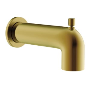Gerber® DA666934BB Parma® Tub Spout With Diverter, 1/2-14 NPT, Brushed Bronze