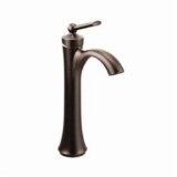 Moen® 4507ORB Bathroom Faucet, Wynford™, 1.5 gpm Flow Rate, 9 in H Spout, 1 Handle, Pop-Up Drain, 1 Faucet Hole, Oil Rubbed Bronze, Function: Traditional