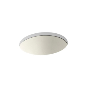 Kohler® 2205-96 Caxton® Bathroom Sink, Oval Shape, 19-1/4 in W x 16-1/8 in D x 8-1/4 in H, Undermount, Vitreous China, Biscuit