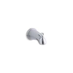 Kohler® 10280-4-CP Diverter Bath Spout With Sculpted Lift Rod, Forte®, Polished Chrome