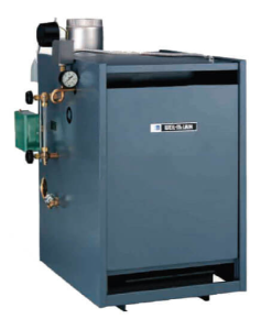 Weil McLain 381-800-850 PEG-65 PIDN Natural Gas Steam Boiler Only less Vent Damper and Draft Hood