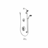 Moen® T8343EP15 Posi-Temp® Tub Shower Faucet Trim, 3-5/16 in Dia Shower Head, 1.75 gpm, Chrome