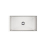 Sterling® 20022-NA Kitchen Sink with SilentShield® Technology, Ludington®, Satin, 30-1/4 in L x 16-9/16 in W x 9-5/16 in D Bowl, 32 in L x 18-5/16 in W x 9-9/16 in H, Under Mount, 18 ga Stainless Steel