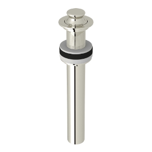 Perrin & Rowe® 8446PN Drain Slotted Touch Non-Slotted Grid, Polished Nickel