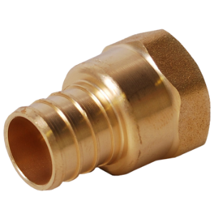 LEGEND 460-705NL Adapter, 1/2 in Nominal, PEX x FNPT End Style, DZR Forged Brass