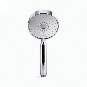 Kohler® 22166-BL Purist® Multi-Function Hand Shower with Katalyst® Air-Induction Technology, 2.5 gpm Max Flow, 3 Sprays, 5 in Dia x 11-3/16 in H Head, G 1/2 Connection, Matte Black