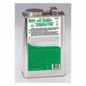 Oatey® 31011 Heavy Duty Low VOC PVC Cement, 1 gal Container, Clear
