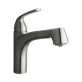 Elkay® LKGT1042NK Pull-Out Bar Faucet, Gourmet, Brushed Nickel, 1 Handle, 1.75 gpm