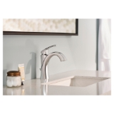 Gerber® D225018 Vaughn® Lavatory Faucet, 1.2 gpm Flow Rate, 4-1/8 in H Spout, 1 Handle, Metal Pop-Up Drain, Polished Chrome