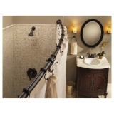 Moen® SR2201OWB Shower Curtain Ring, 2.84 in L x 3.37 in W, Steel, Old World Bronze