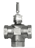 Paxton V43-032 1-1/4" 3-Way Stainless Steel Globe Valve