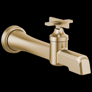 Brizo® T65798LF-GL Levoir™ Lavatory Faucet, 1.5 gpm Flow Rate, 3.94 in H Spout, Luxe Gold, 1 Handle, Traditional