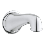 GROHE 13615000 Seabury® Wall Mounted Tub Spout, 3/4 in FNPT Connection, StarLight® Polished Chrome