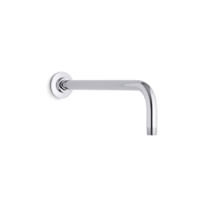 Kohler® 10124-CP Wall Mount Shower Arm and Flange, 14-5/8 in L x 2-1/4 in W Arm, 1/2 in NPT