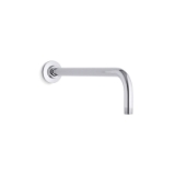 Kohler® 10124-CP Wall Mount Shower Arm and Flange, 14-5/8 in L x 2-1/4 in W Arm, 1/2 in NPT, Polished Chrome