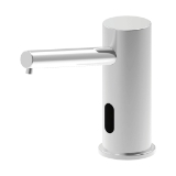 DELTA® DESD-751 HDF® DEMD™ Electronic Battery-Operated Soap Dispenser, Chrome, 33.8 oz Capacity, Deck Mount, Commercial