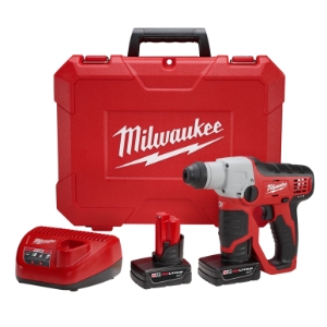 M12™ Cordless Rotary Hammer Kit, 1/2 in Keyless/SDS Plus® Chuck, 12 VDC, 800 rpm No-Load, Lithium-Ion Battery