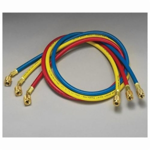 Yellow Jacket® PLUS II™ 21260 Charging Hose With Double Barrier Protection, 1/4 in ID x 60 in L, -20 to 180 deg F