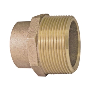 Copper Reducing Male Adapter 3/4 x 1-1/2 in